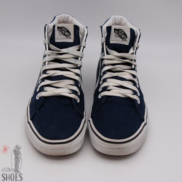 Vans Blue Canvas High-Top - Women's 9.5 - Picture 3 of 13